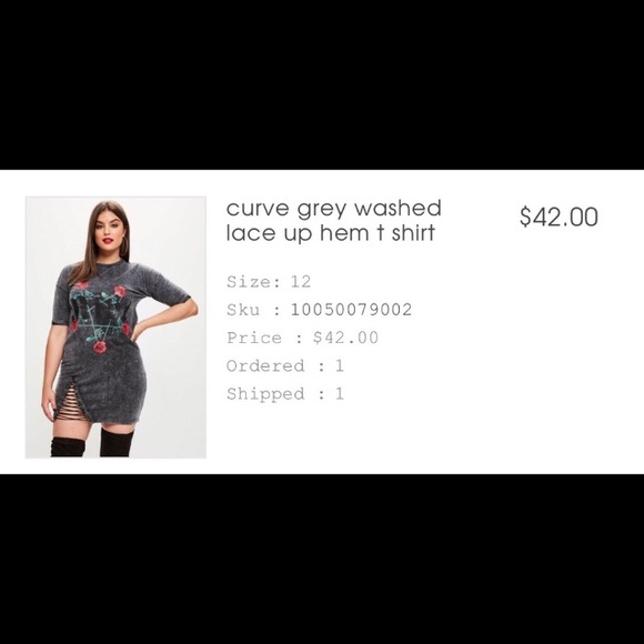 Designed T-Shirt Dress 👗 - Picture 1 of 2